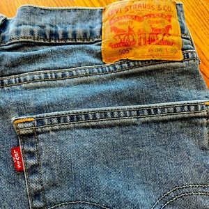 Levi’s 505 jeans. 36 x 30